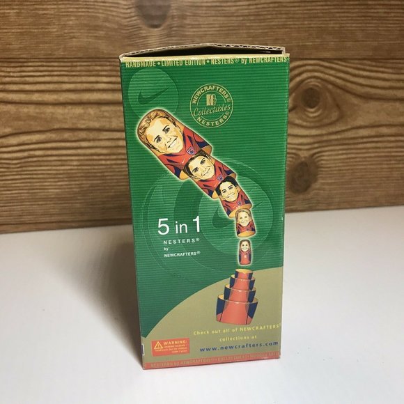 Newcrafters Nesting Dolls World Cup Soccer Womens - Picture 4 of 6